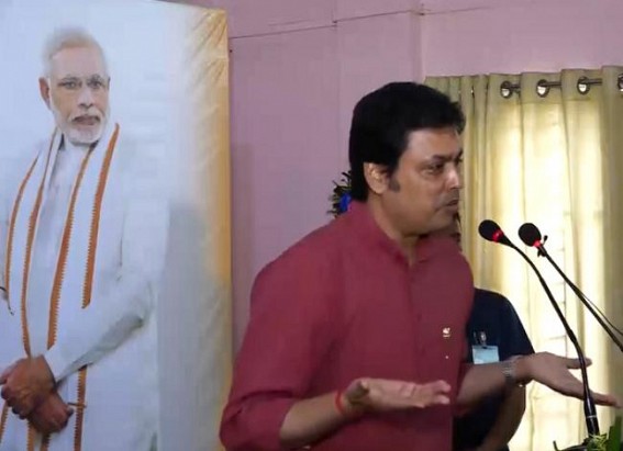 'Narendra Modi is World's most Popular Leader because he fulfills People's all Demands' : Claimed Biplab Deb 'Narendra Modi is World's most Popular Leader because he fulfills People's all Demands' : Claimed Biplab Deb